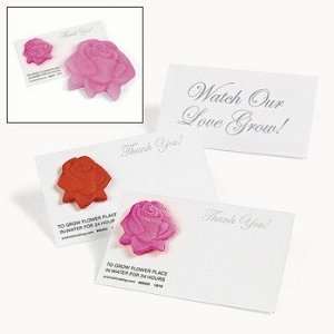 Watch Our Love Grow Growing Roses   Invitations & Stationery 