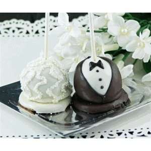 Cake Pop Favors   Bride & Groom