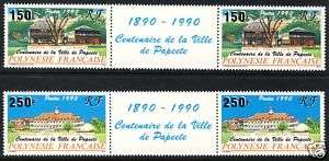 French Polynesia 538 539 Papeete Village, New City Hall  