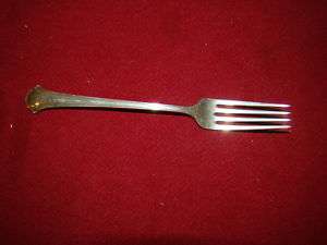 TOWLE STERLING CHIPPENDALE FORK NO MONOGRAM  