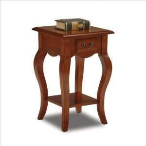 Leick Furniture 9040 Br   Square Side Table (Brown Cherry 