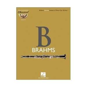  Hal Leonard Brahms Clarinet Sonata In F Minor, Op.120, No 
