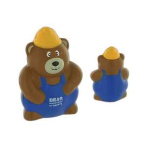  Construction Bear   Bear shape stress reliever. Toys 