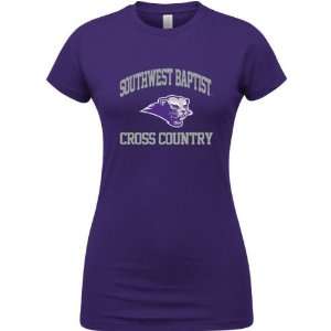  Southwest Baptist Bearcats Purple Womens Cross Country 