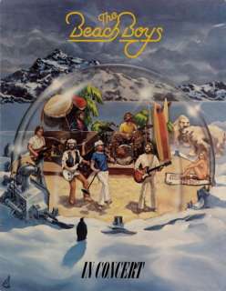 BEACH BOYS 1980 KEEPIN SUMMER ALIVE TOUR CONCERT PROGRAM BOOK  
