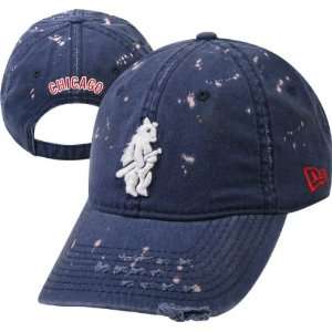  Chicago Cubs (Standing Bear) Disheveled Adjustable Hat 