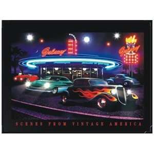    Galaxy Diner LED Lighted 19x25 Picture TS LED022