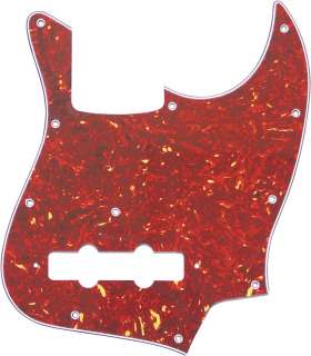 MIJ Pickguard Fender Jazz Bass Red Tortoiseshell 3 Ply  
