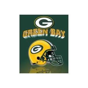 Green Bay Packers Light Weight Fleece NFL Blanket Grid 