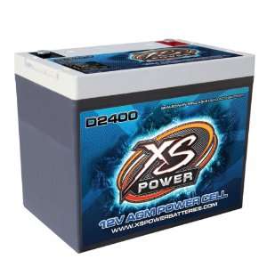  XS Power D2400 12V AGM Battery, Max Amps 3500A   4000W 