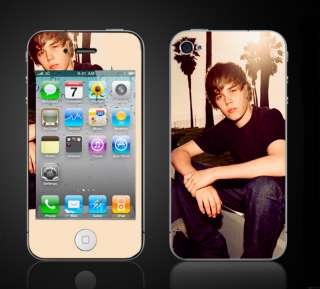 iPhone 4 Justin Bieber Skins My World baby baby ip4b7  