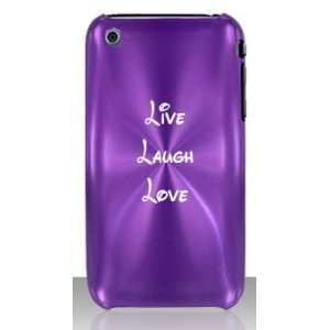  Apple iPhone 3G 3GS Purple C64 Aluminum Metal Case Live 