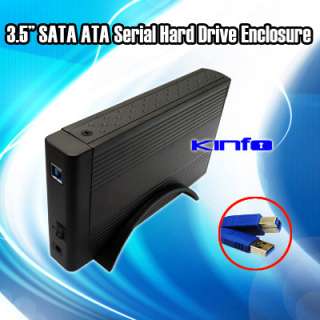 USB 3.0 3.5 Sata Hard Disk HD Enclosure Case Box  