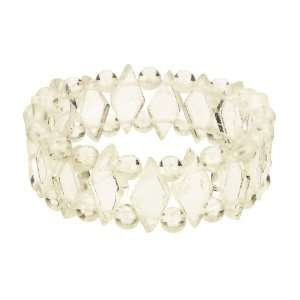 Crystal Stretch Bracelet 7.5 Jewelry