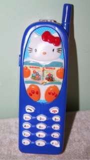 Hello Kitty Toy Cell Phone Rings, Plays Music, Cute Gift  