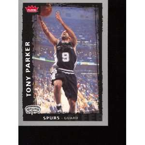  2008 09 Fleer #115 Tony Parker Sports Collectibles