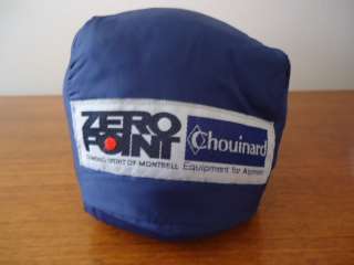 Vintage Chouinard Zero Point Sleeping Bag And Case Patagonia  