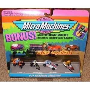  Micro Machines Backroads #21 Collection with 4 Bonus Color 
