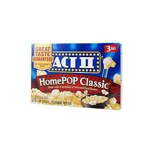 HomePOP Classic Popcorn   Made with a Sprinkle of Salt & Real Butter 