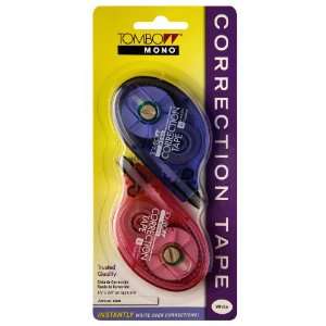 Tombow(R) Mono(R) Correction Tape in Retro Colors, Single Line, 394in 