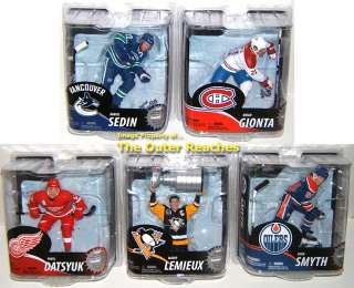 From Mcfarlane Toys NHL Series , this is the 5 action figure set which 