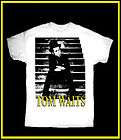 TOM WAITS on steps T SHIRT Rain Dogs VINTAGE PUNK ROCK BEAT JAZZ LP CD 