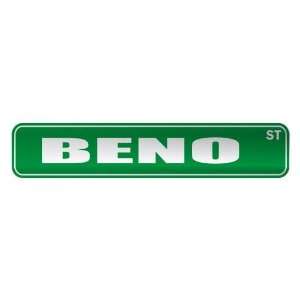   BENO ST  STREET SIGN