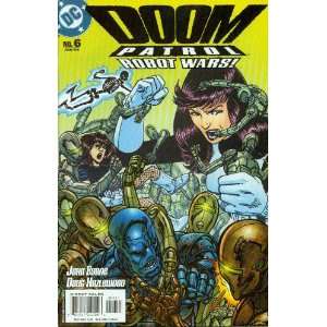 Doom Patrol #6 Robot Wars John Byrne  Books