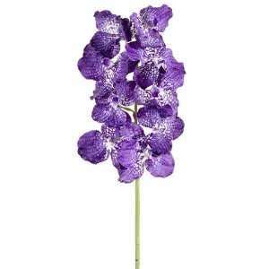  Faux 32 Vanda Orchid Spay Purple (Pack of 12) Patio, Lawn 