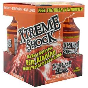 Xtreme Shock 12 (3x4 Packs)   12 fl oz (355 mL) Bottles Peach Mango 