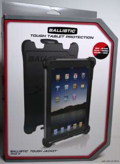 New Ballistic Apple iPad 2 Tough Jacket HC Rugged Case Black/Red FREE 