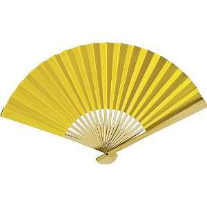  Yellow Paper Hand Fan