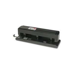   Business Source   Effortless Hole Punch 2 3 Holes 40 Sh Capacity Black