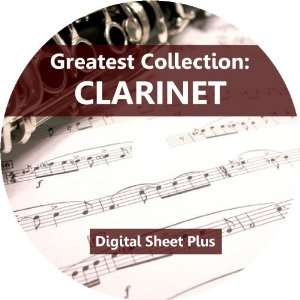  Greatest Clarinet Sheet Music Collection Dvd Musical 