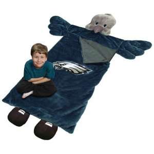  Philadelphia Eagles Green Mascot Sleeping Bag Sports 