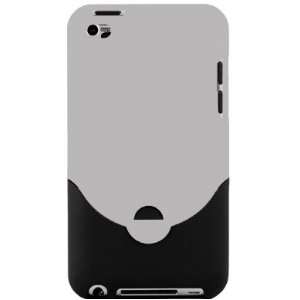  Silver Rubberized Slider Case for Apple iPod Touch 4G (4th 