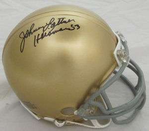 he won the maxwell award twice in 1952 and 1953 and also won the 