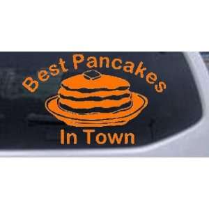   Best Pancakes in Town Restaurant Business Car Window Wall Laptop Decal