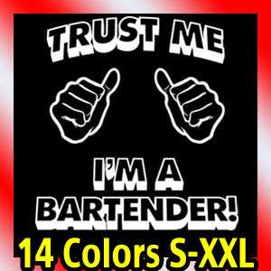 trust me im a BARTENDER WOMENS T Shirt funny party tee  