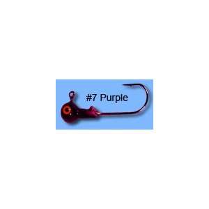  5 pack purple 3/8 oz. classic jigsheads Health & Personal 