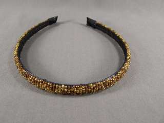   bead 1/2 wide headband 1.2cm beaded hair band accessory skinny thin