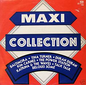 TINA TURNER DURAN DURAN & O/A MAXI COLLECTION VG+ LP  