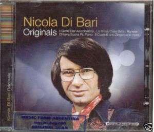 NICOLA DI BARI, ORIGINALS. REMASTERED. FACTORY SEALED CD. IN ITALIAN.