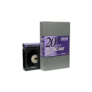  Maxell B 20MSP Betacam SP Video Tape, 20 Minute, Small 