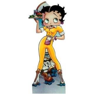 Betty Boop on Skates Life Size Cardboard Stand Up Type Cardboard 