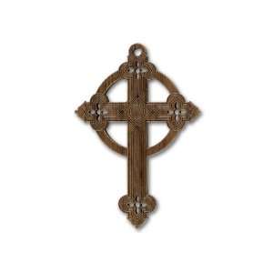  Celtic Cross Pendant   Walnut Wood 