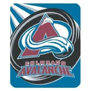  Colorado Avalanche NHL 50X60 Royal Plush Raschel Throw 