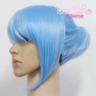 New BLUE ROSE Tiger&Bunny Anime Costume Cosplay Party Hair Full Wig 