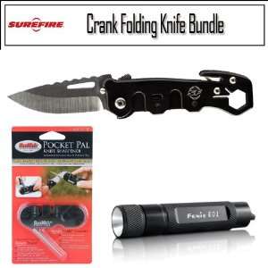  Surefire EW 10 Crank Folding Utility Knife Sports 
