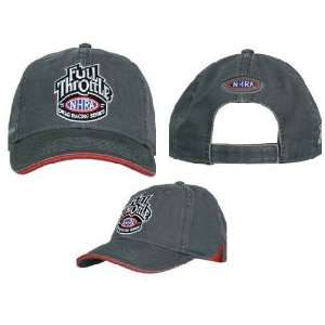  NHRA Full Throttle Logo Charcoal Hat 